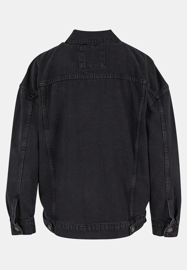 Ladies Oversized 90‘s Denim Jacket-3