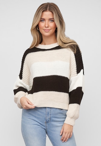 Knit Sweater with stripes