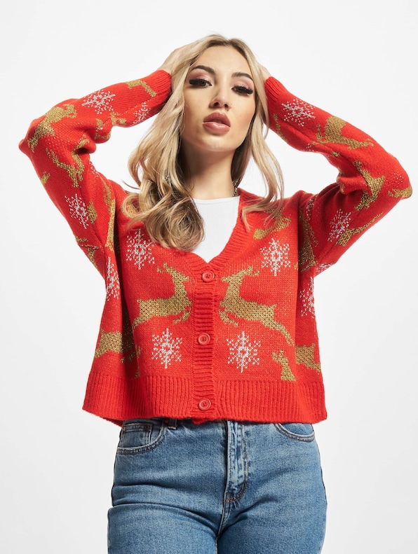 Ladies Short Oversized Christmas-0