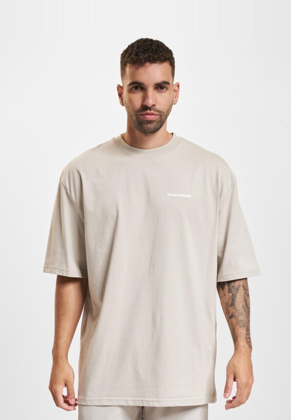 PEGADOR Logo Oversized T-Shirts-2