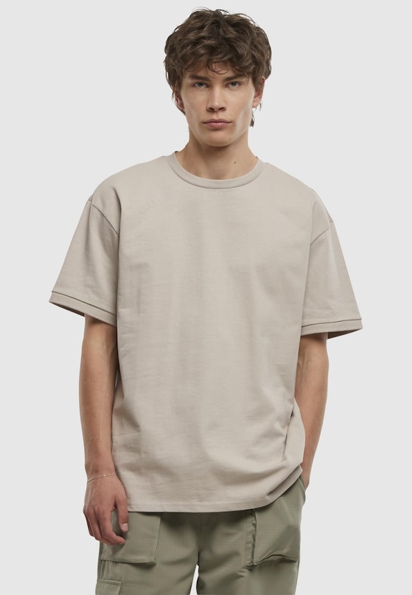 Rib Cuff Tee-0
