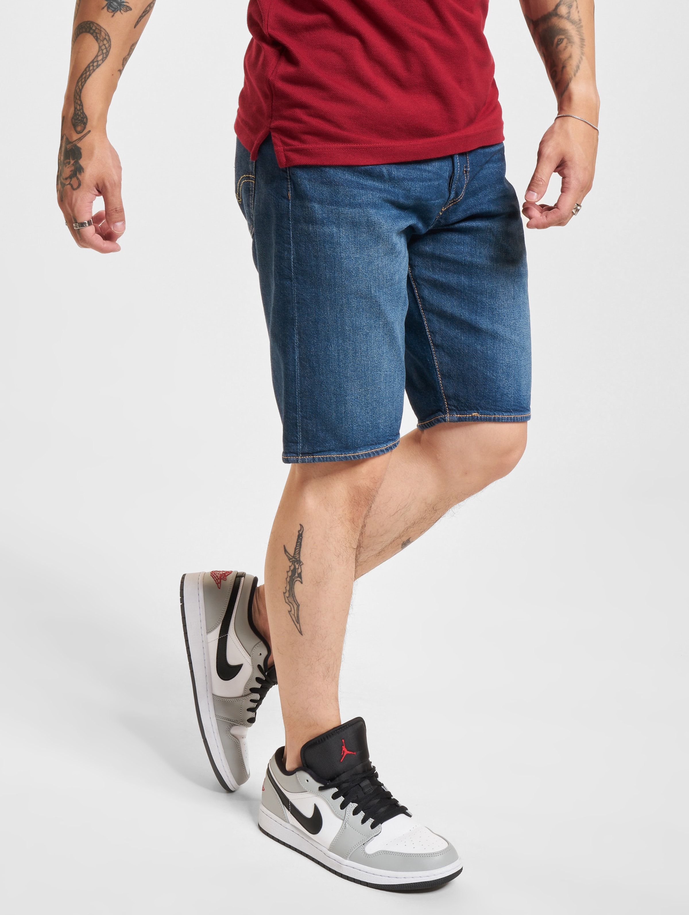 Levi's 501 Original Shorts Männer,Unisex op kleur blauw, Maat 29