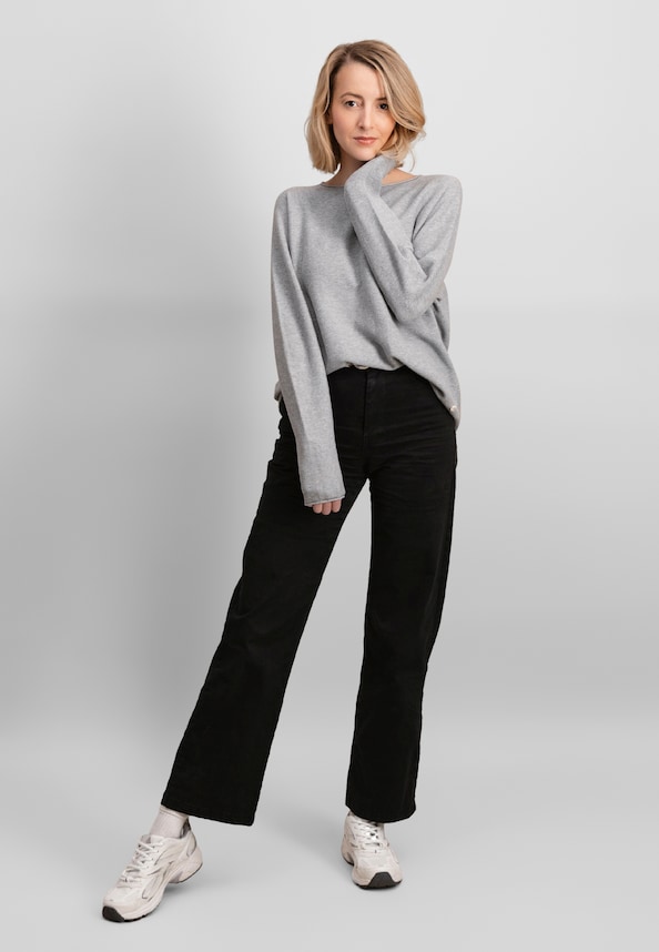 PULLOVER O-NECK FINE COTTON-2