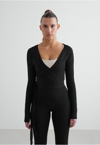 Shape Seamless Wrap Long Sleeve