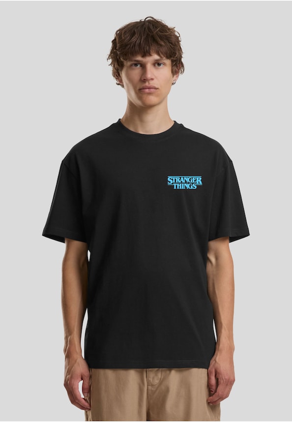 Stranger Things Eleven Bitmap Loose Tee-0