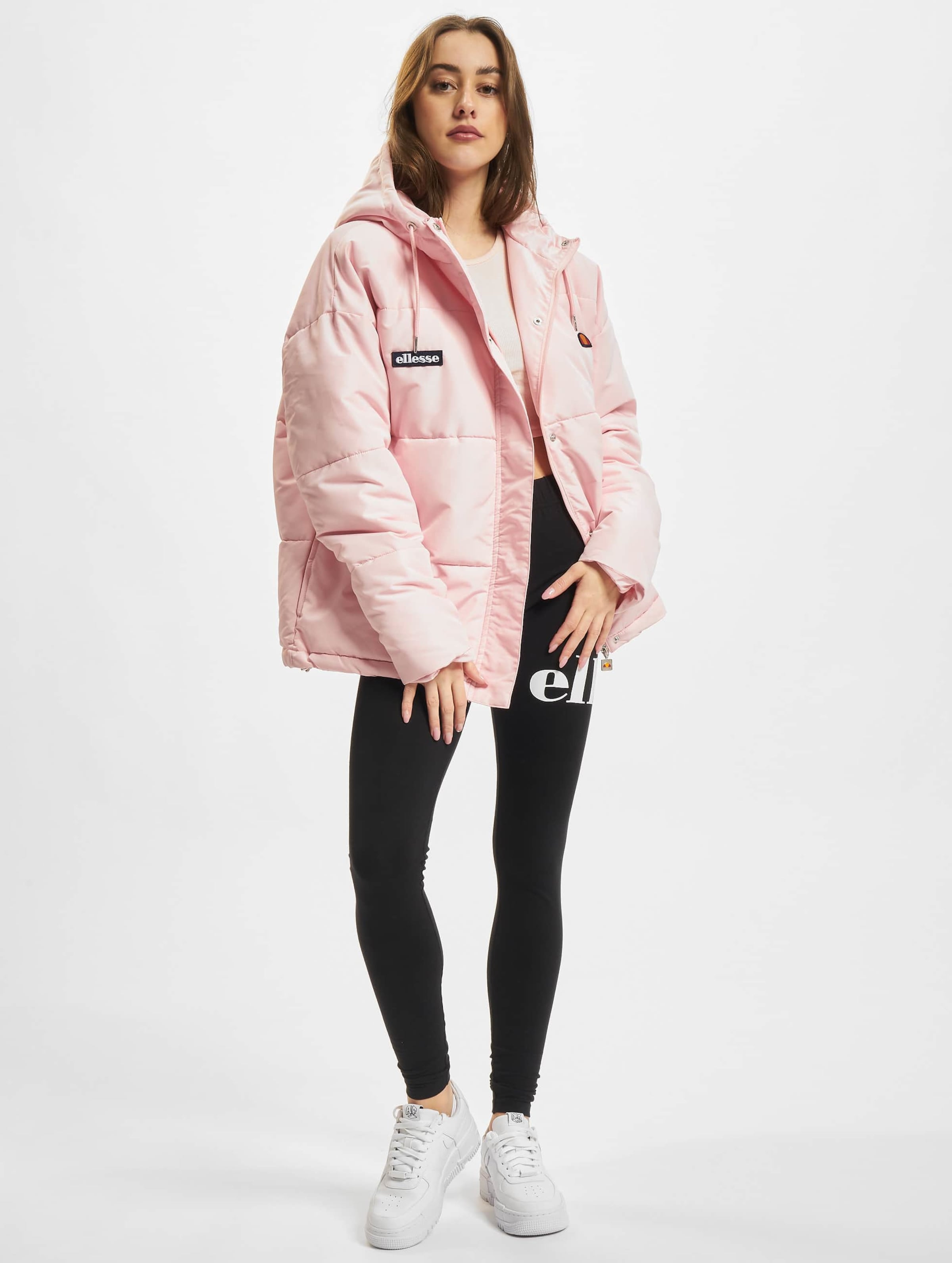 Pink hotsell ellesse coat