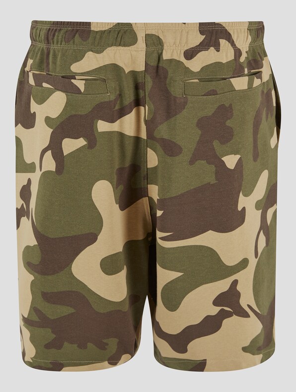 Urban Classics Easy Camo Shorts-5