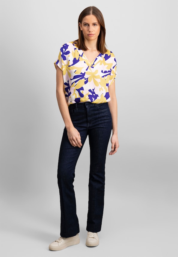 BLOUSE 1/2 FLOWER-1