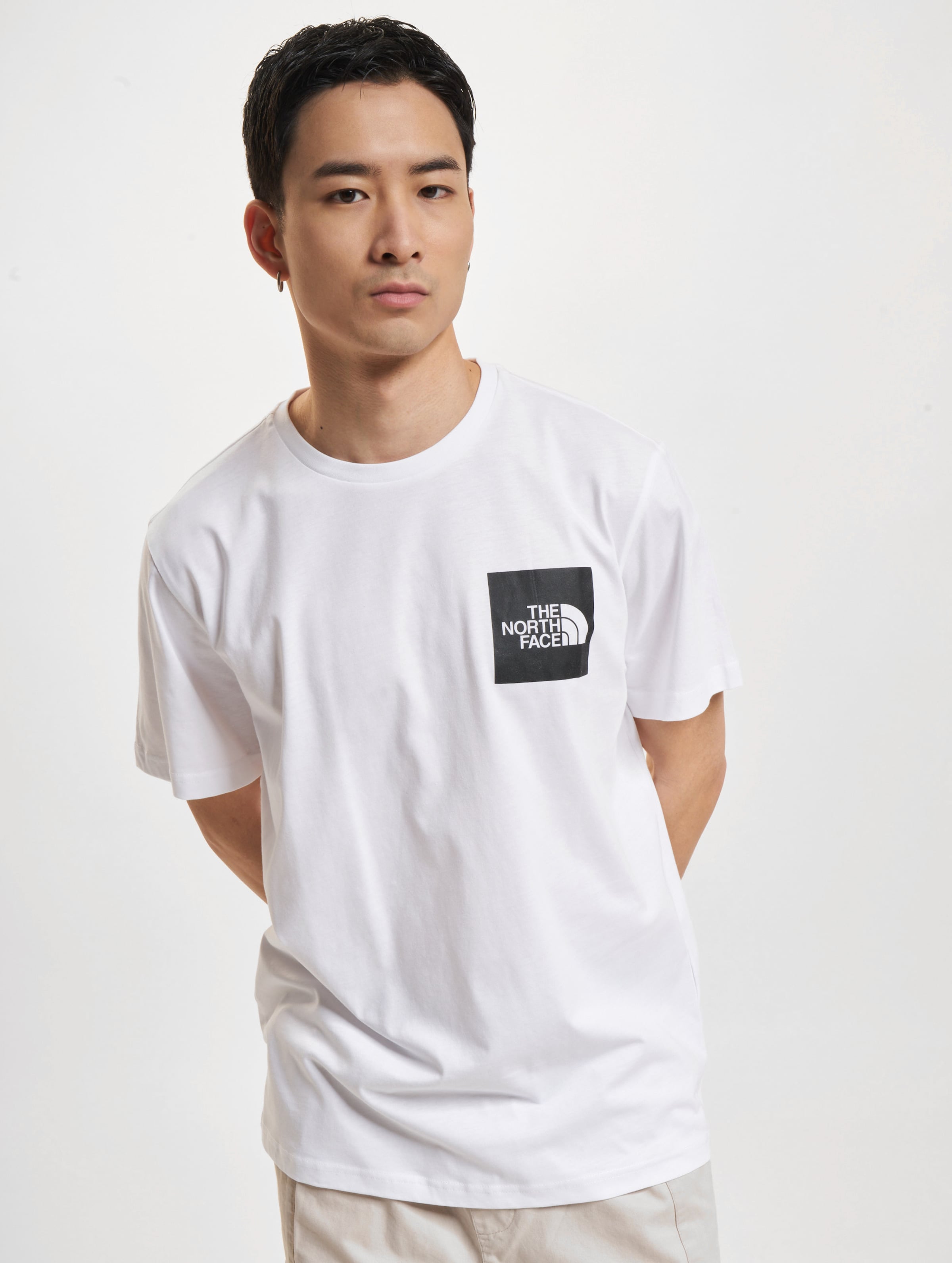 The North Face Fine T-Shirts Mannen op kleur wit, Maat XL
