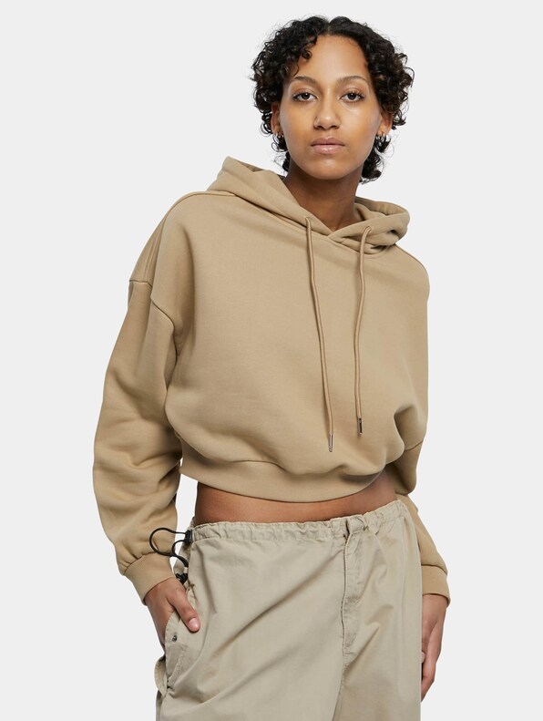 Ladies Cropped Heavy Hoody-0