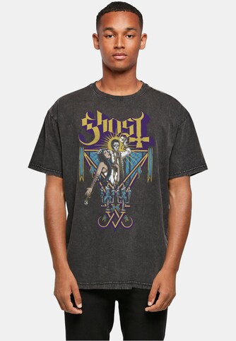 Ghost - Blessing black Acid Washed Oversize Tee