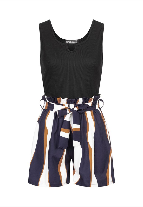 Urban Classics Ladies Tie Dye Cycling Shorts-1