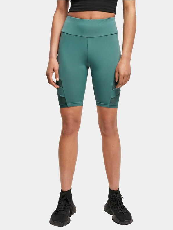 Ladies High Waist Tech Mesh Cycle -0