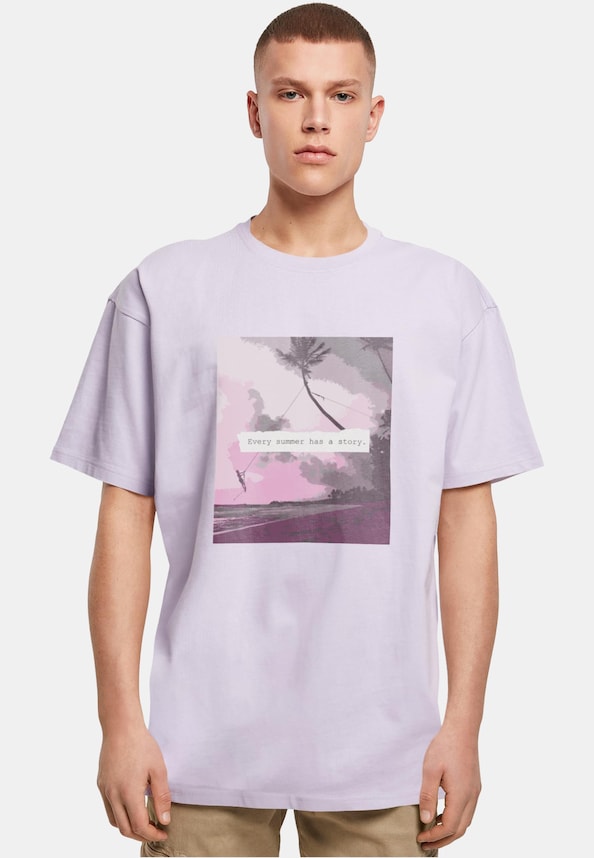 Summer - Every summer has a story Heavy Oversize Tee-0