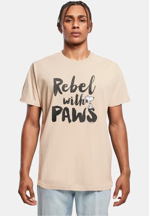 Peanuts - Rebel with paws T-Shirt Round Neck