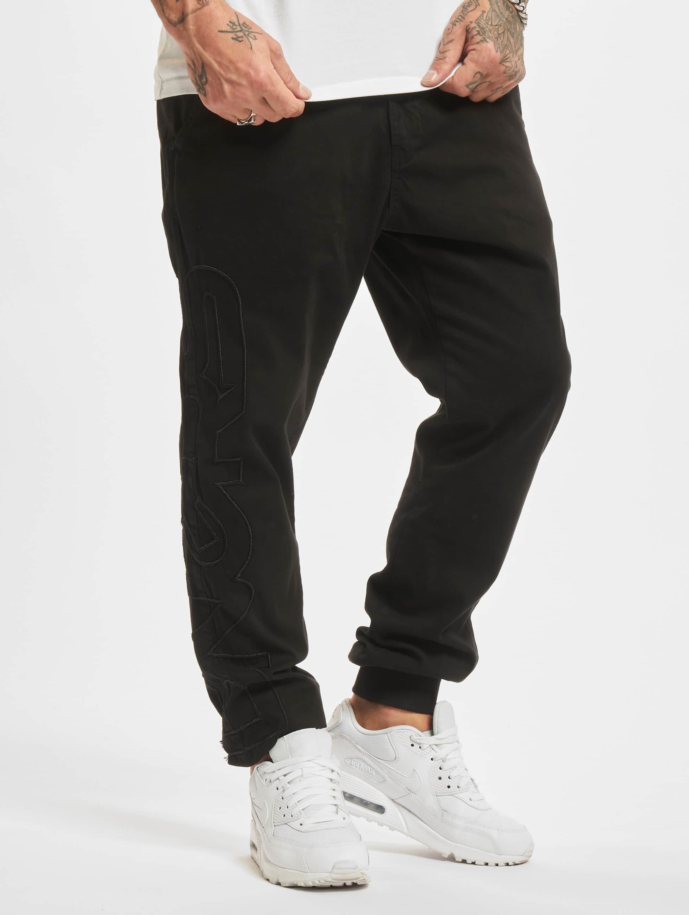 Dangerous DNGRS Classic Cargopants Mannen op kleur zwart, Maat 3434