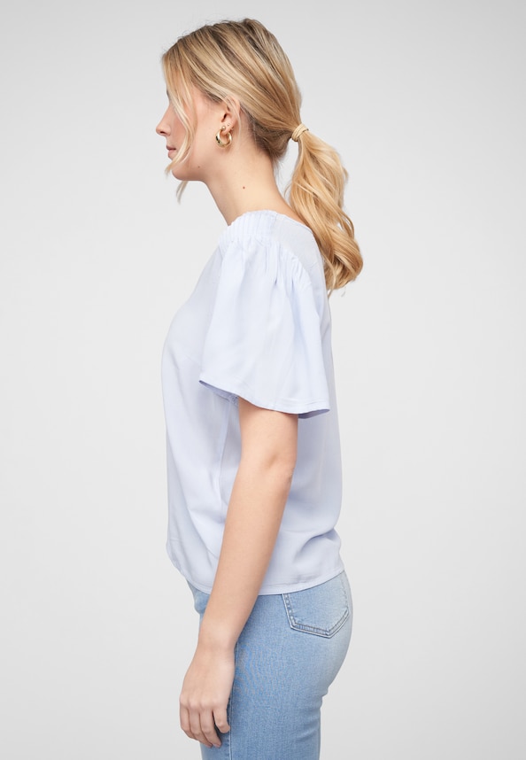 VIIONA V-NECK S/S TOP/SU-2