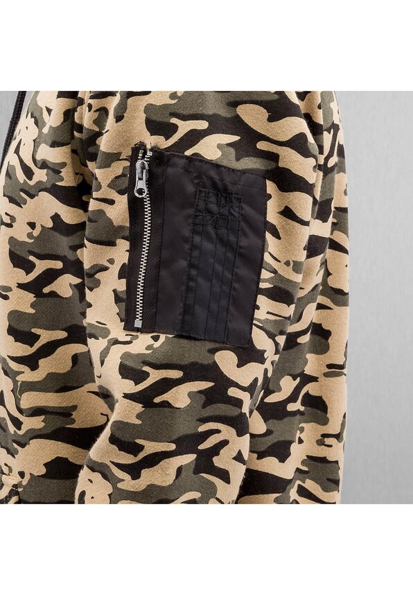 Sweat Camo Bomber -2