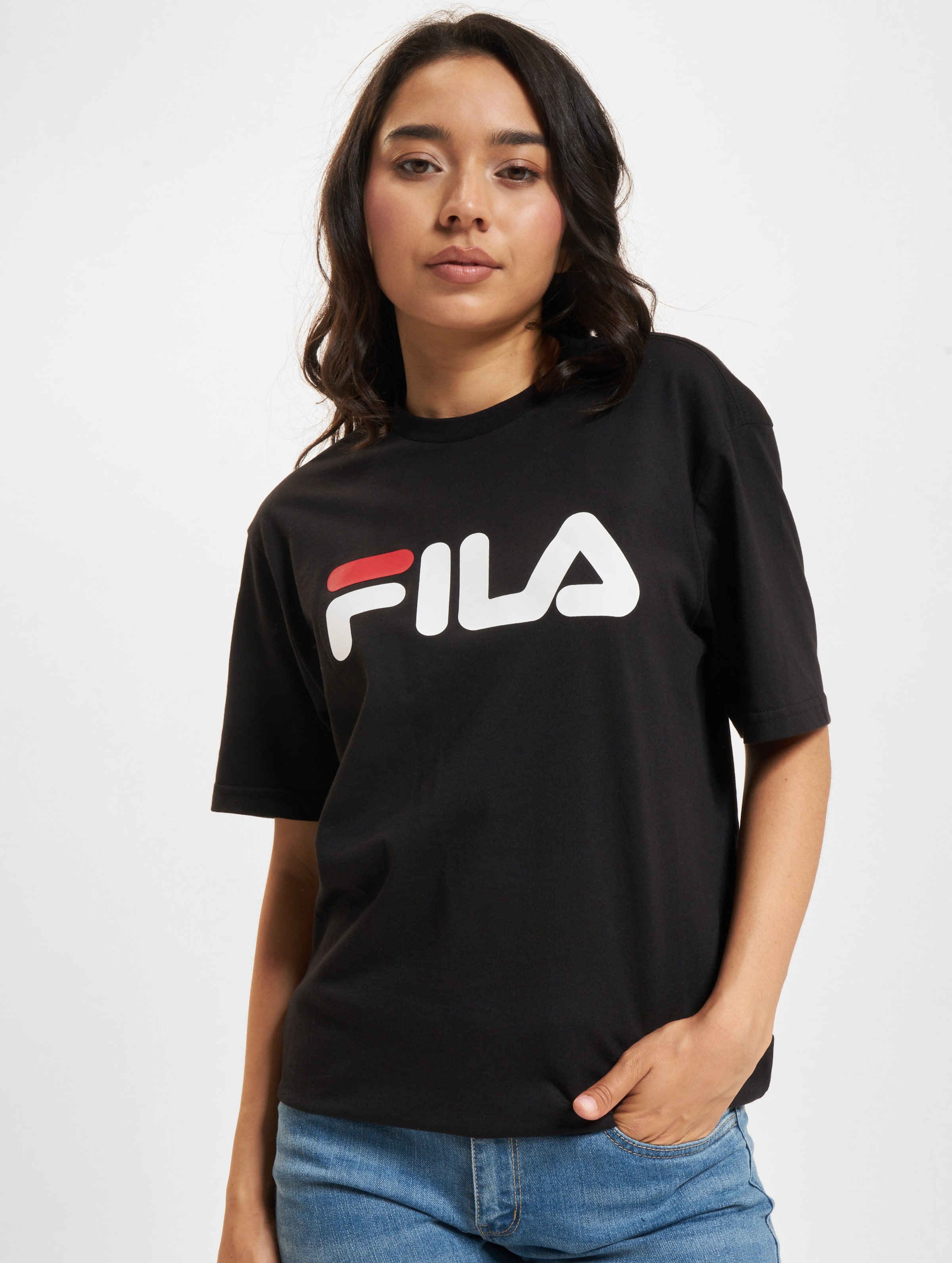 FILA Fila Bellano T-Shirt Frauen,Unisex op kleur zwart, Maat XS