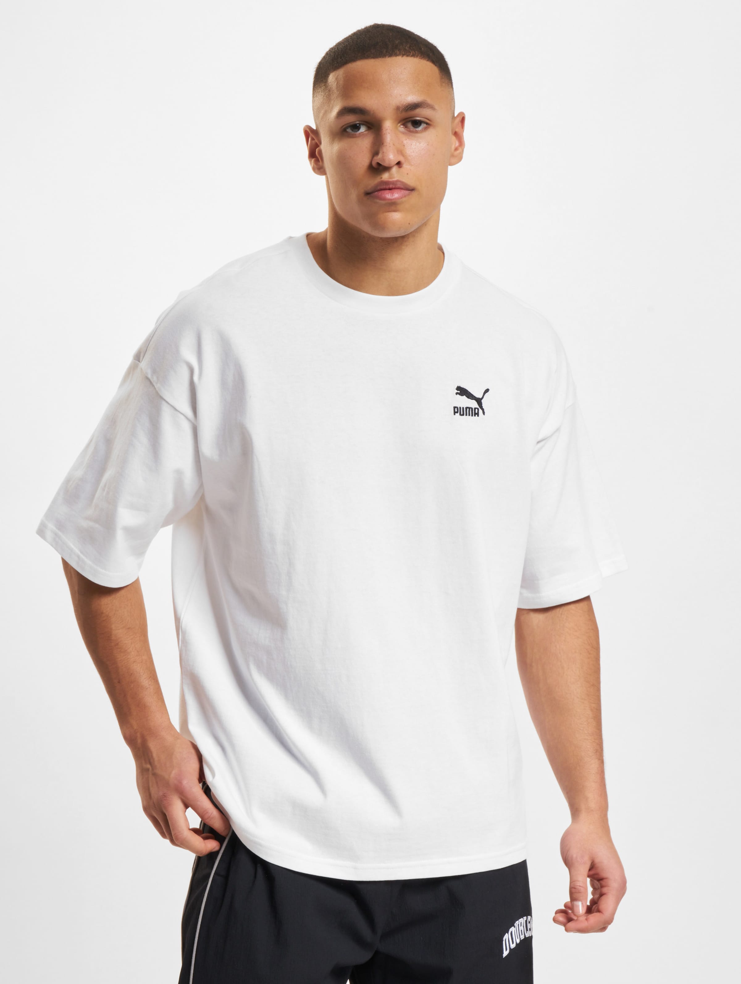 Puma Better Classics Oversized T-Shirt Mannen op kleur wit, Maat 4XL