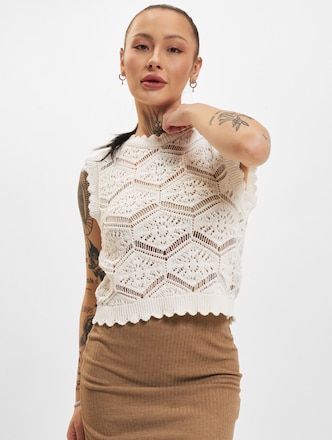 Only Frida Life Sleeveless Structure Knit Top