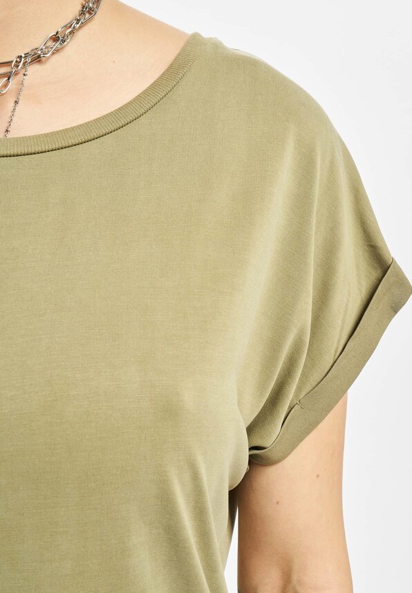 Ladies Modal Extended Shoulder-2