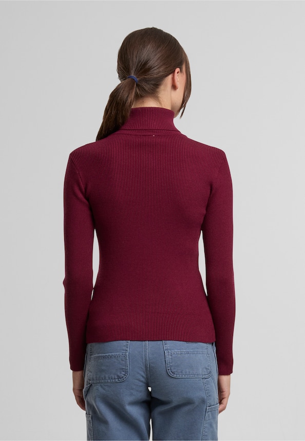 Rib turtleneck-1