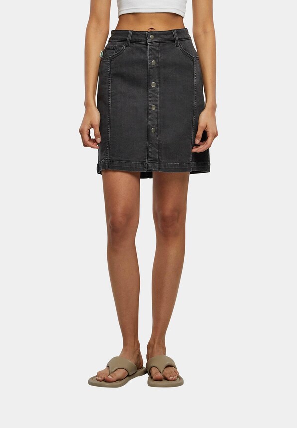 Organic Stretch Button Denim-0