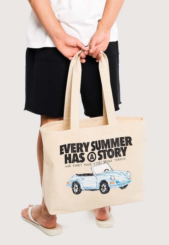Summer Story Canvas Bag-0