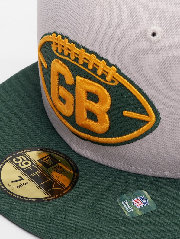 New Era NFL Slhis 59Fifty Green Bay Packers Fitted Caps-3