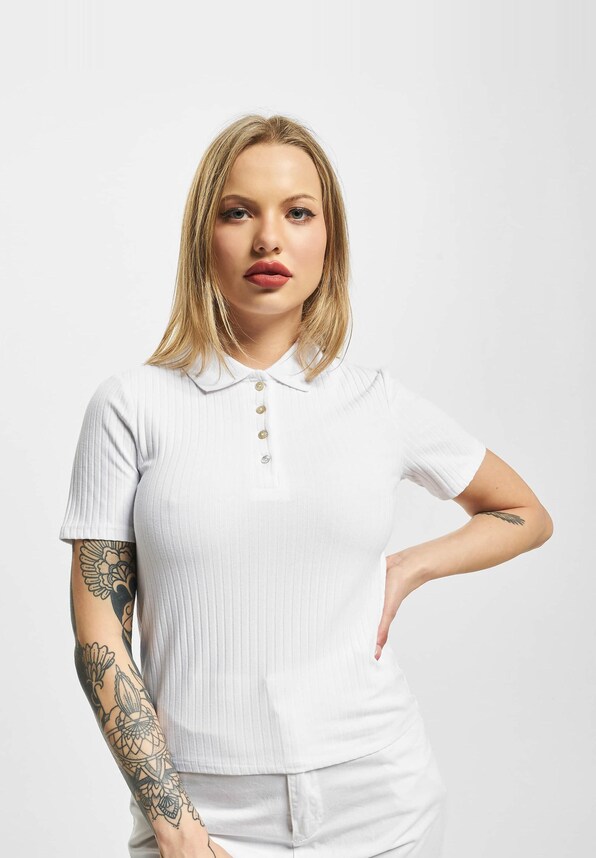 Elsa S/S Polo Top Jrs-1