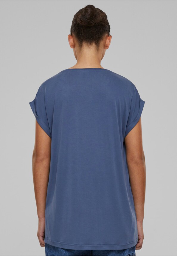 Ladies Modal Extended Shoulder Tee-1