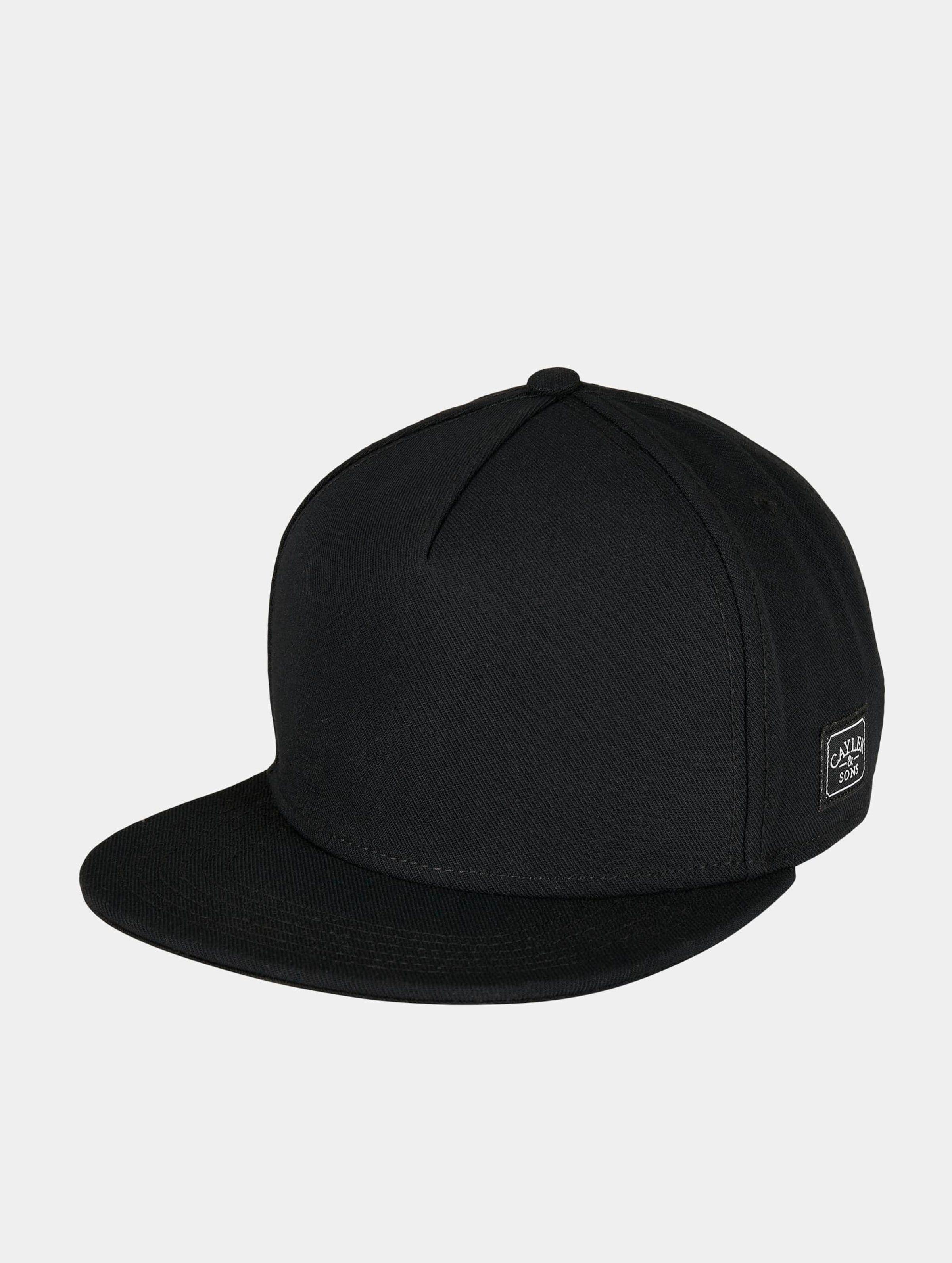 Cayler & Sons Snapback Pet Plain Zwart