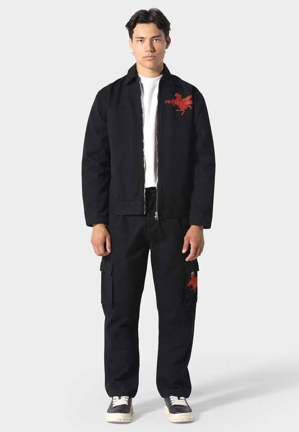 CANVAS RACE JACKET-2