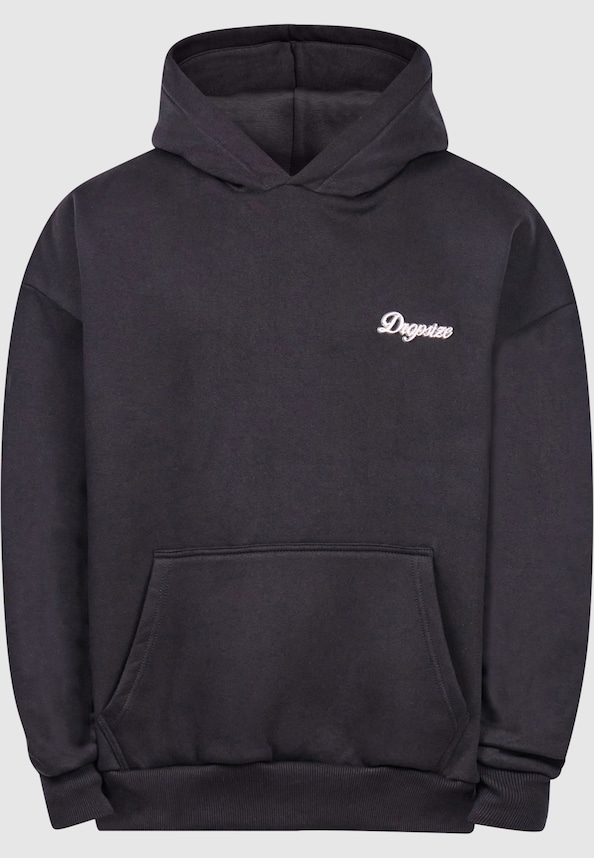 HEAVY OVERSIZE SCRIPT LOGO HOODIE-3