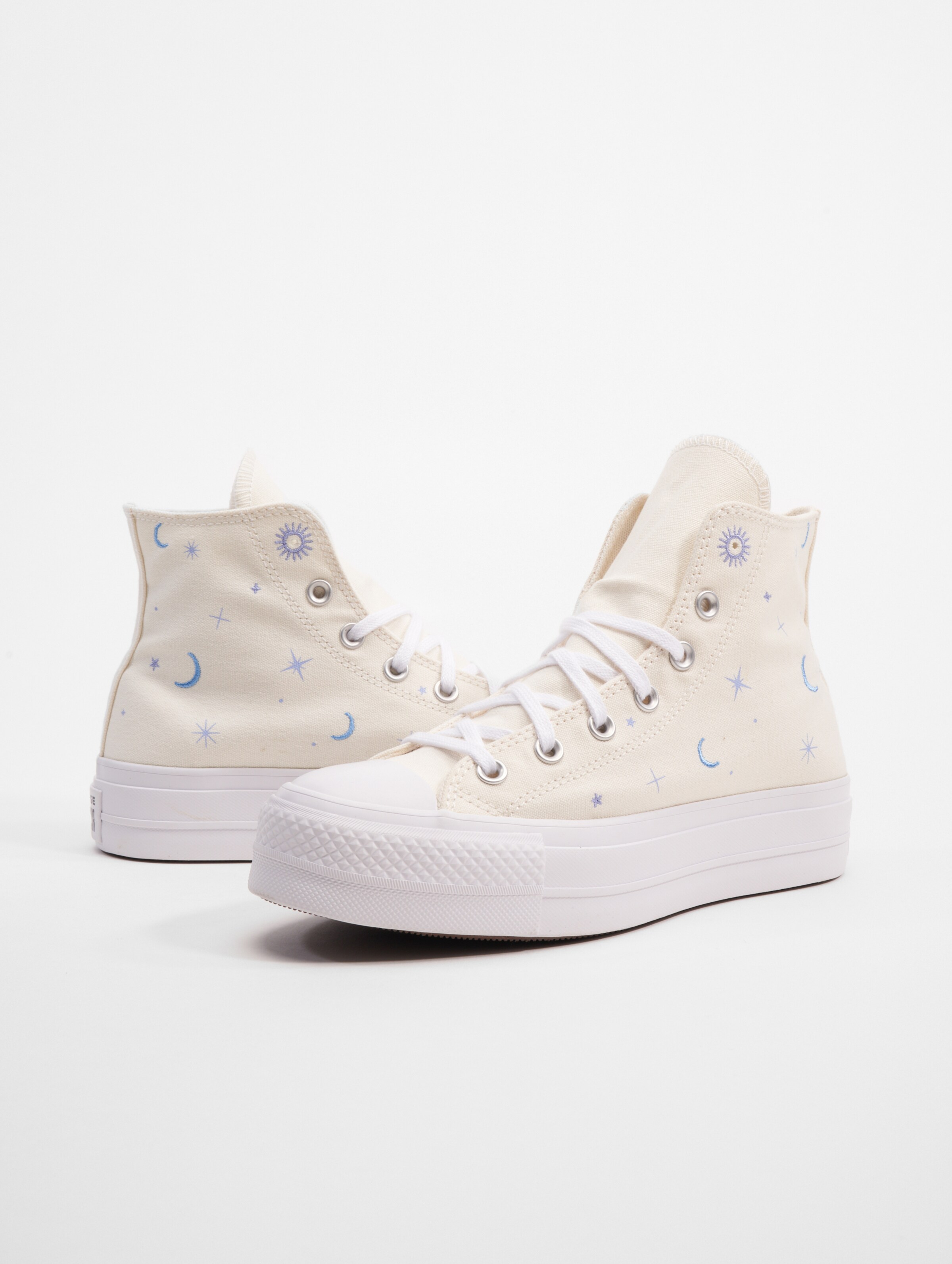 Converse Chuck Taylor All Star Lift Schuhe Vrouwen op kleur beige, Maat 42