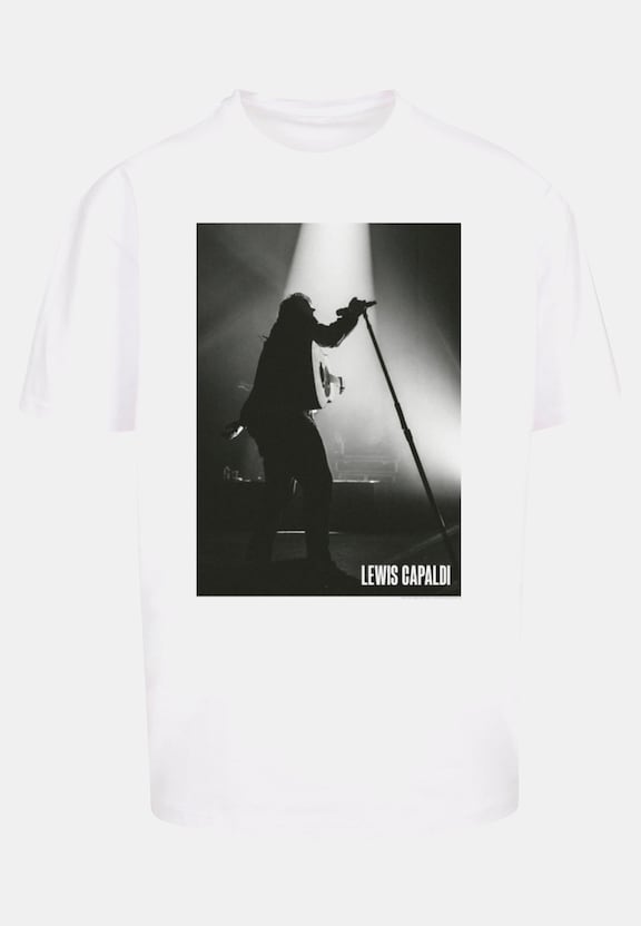Lewis Capaldi - Live Photo Heavy Oversize Tee-4