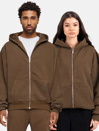 Prohibited Oversized Zip Hoodies