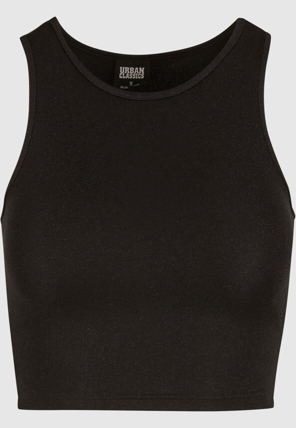 Ladies Glitter Cropped Top-4