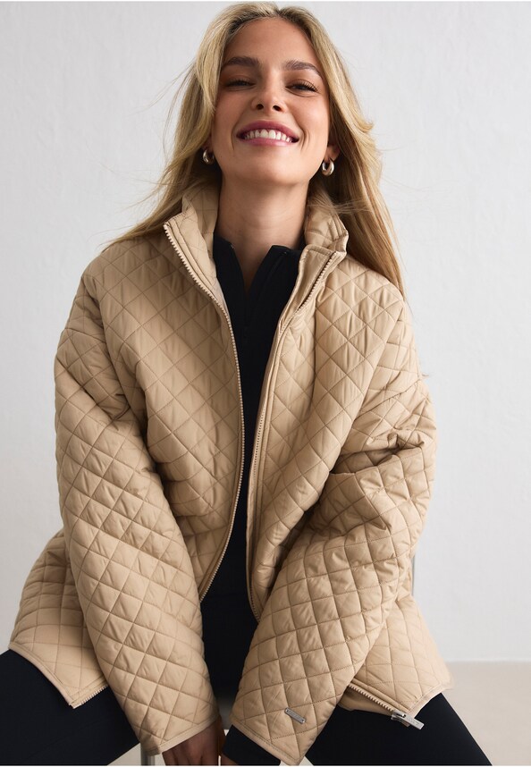 Oversized Quilted Jacket-6