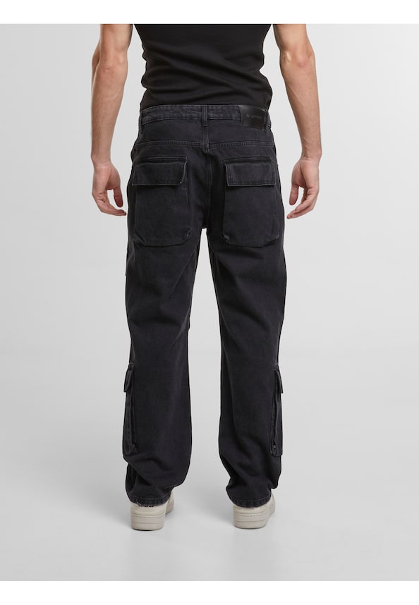 Vida Cargo Straight Jeans-1