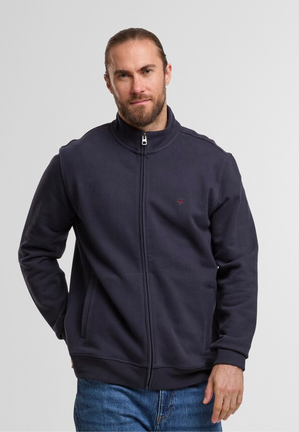 Sweat Stand-Up Cardigan-0