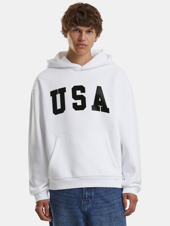Mister Tee USA Fluffy Hoody-0