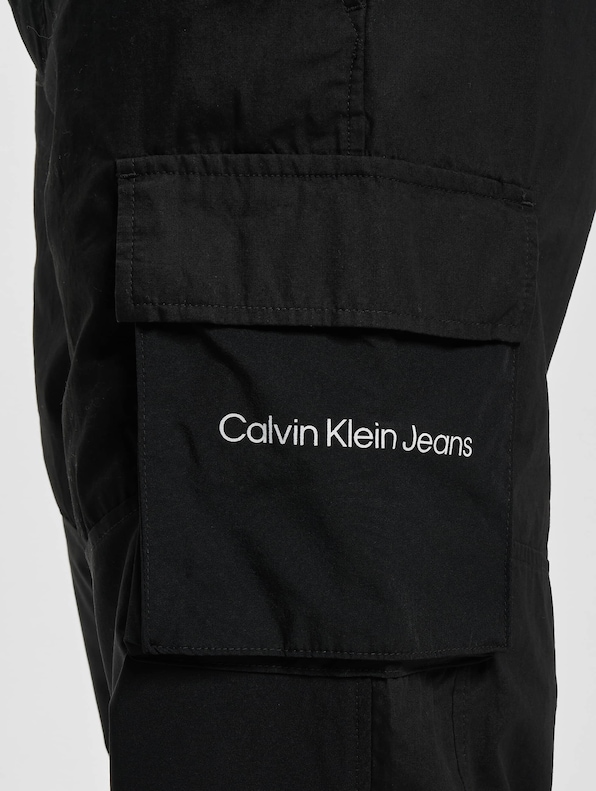 Calvin Klein Jeans Bloing Mix Media Cargo Hose-4