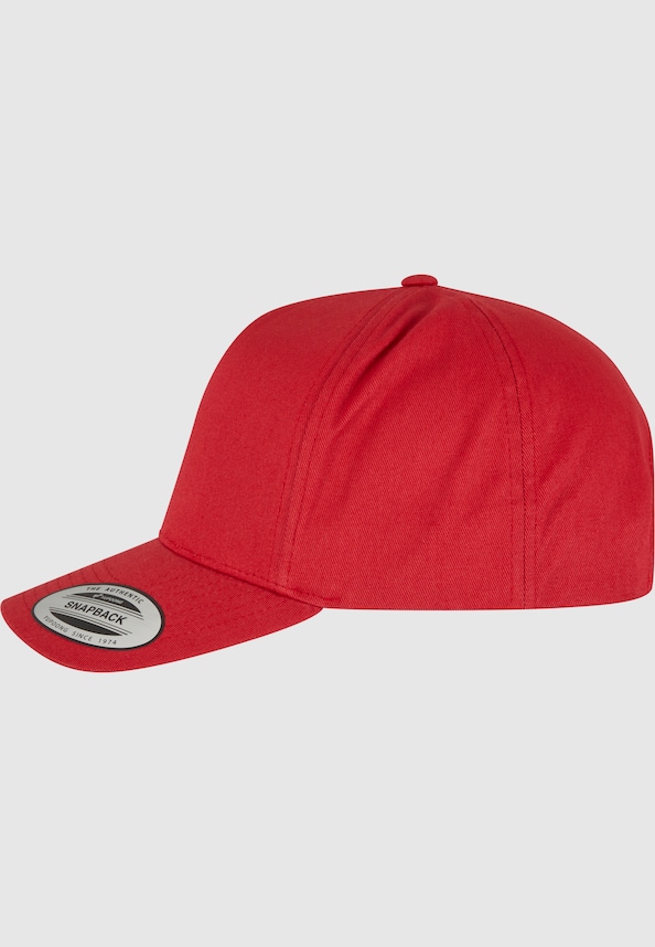 5-Panel Curved Classic Snapback-3