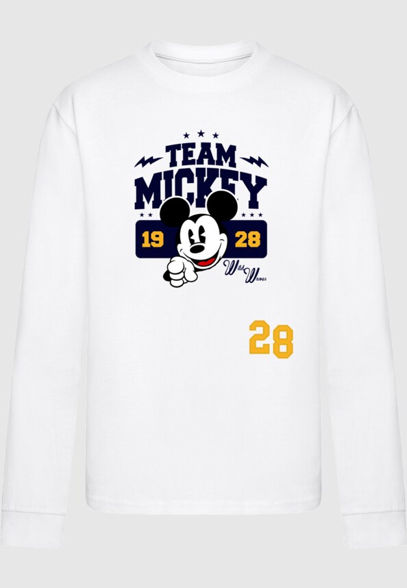 Kids Mickey Mouse - Team Mickey Longsleeve-2
