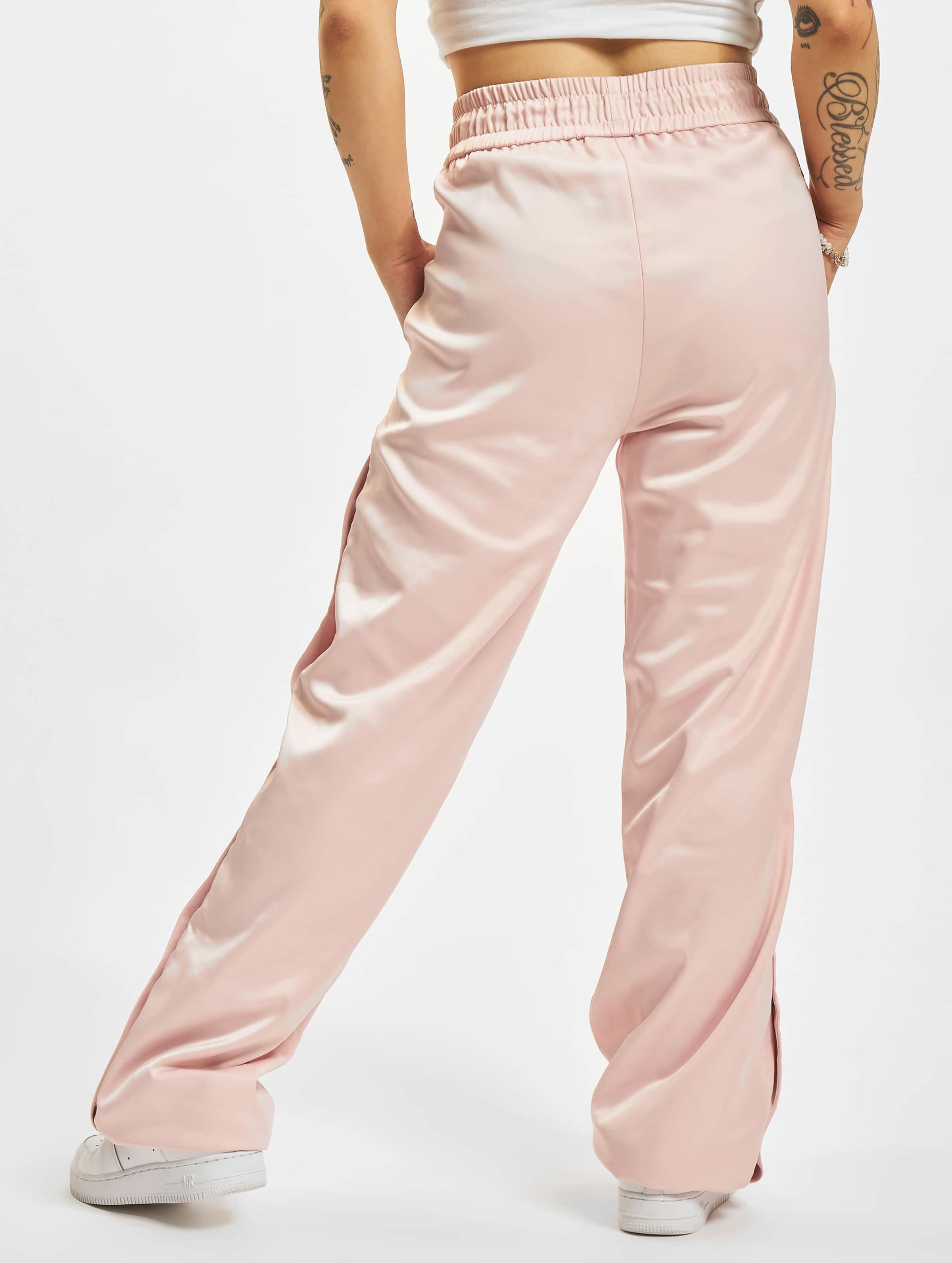 Satin track pants on sale womens