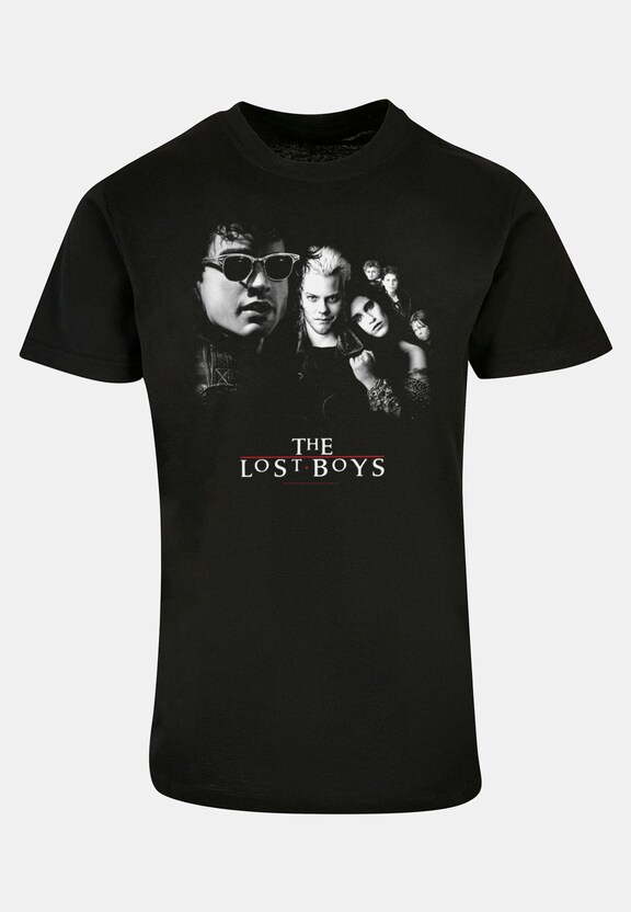 The Lost Boys - Mono Poster Basic T-Shirt-4
