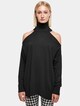 Ladies Cold Shoulder Turtelneck-3