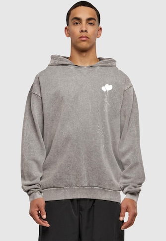 Love In The Air Acid Washed Oversize Hoody